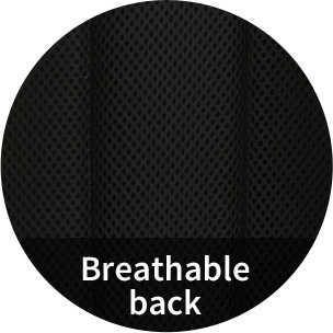 Breathable back