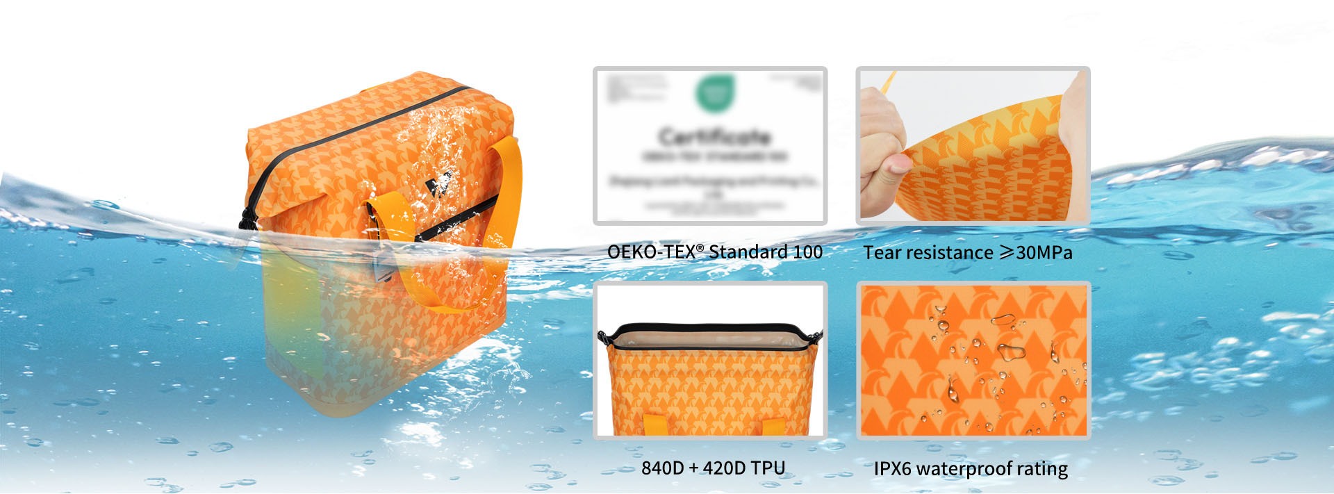 ​​Extreme Waterproof & Eco-Friendly Materials